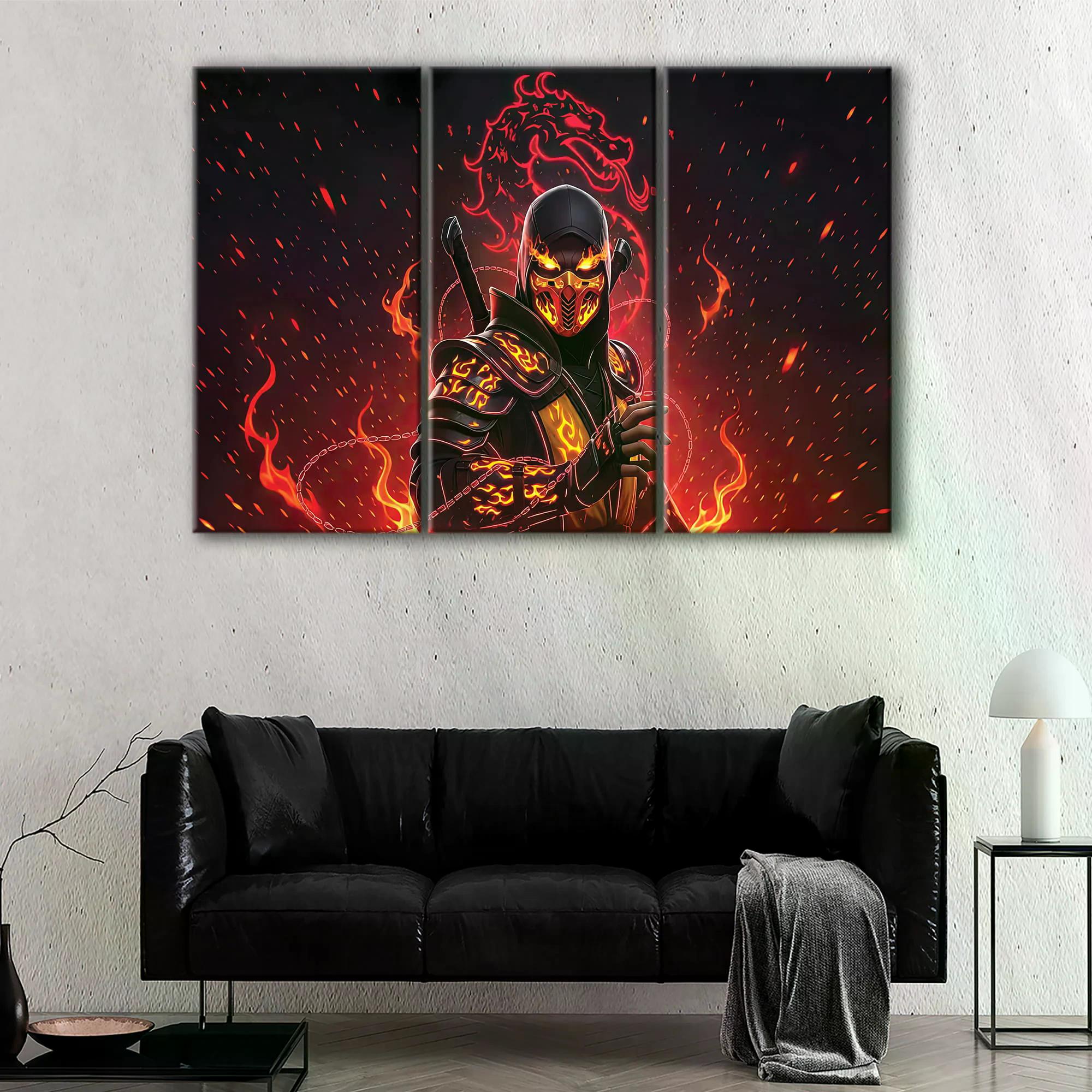 Scorpio canvas art