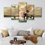 Rose on The Beach canvas art - Image 4