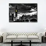 Big Ben By Night canvas art - Image 2