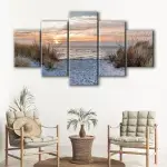 Baltic Sea Beach canvas art - Image 4