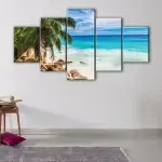 Caribbean Beach canvas art - Image 4