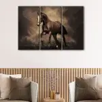 Black Horse canvas art - Image 3
