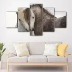 Couple Horses canvas art - Image 4