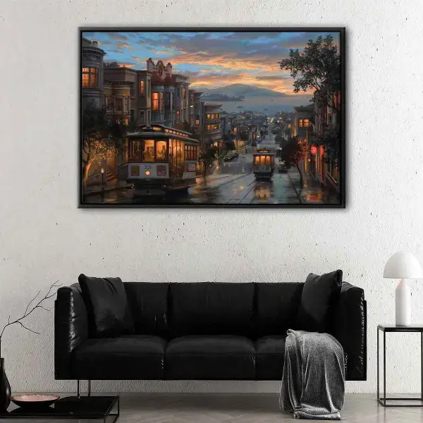 San Francisco Downtown canvas art