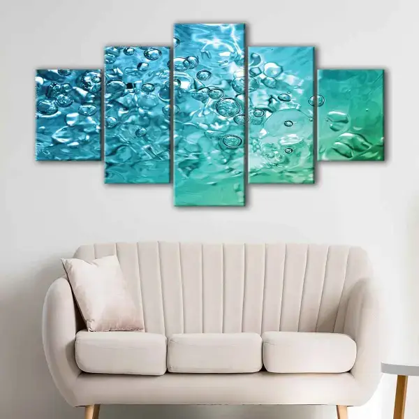 Water Bubbles canvas art