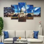 The White House canvas art