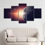 Earth From Space canvas art