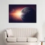 Earth From Space canvas art - Image 2