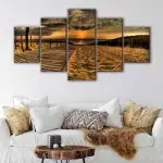 Sea Sunset canvas art