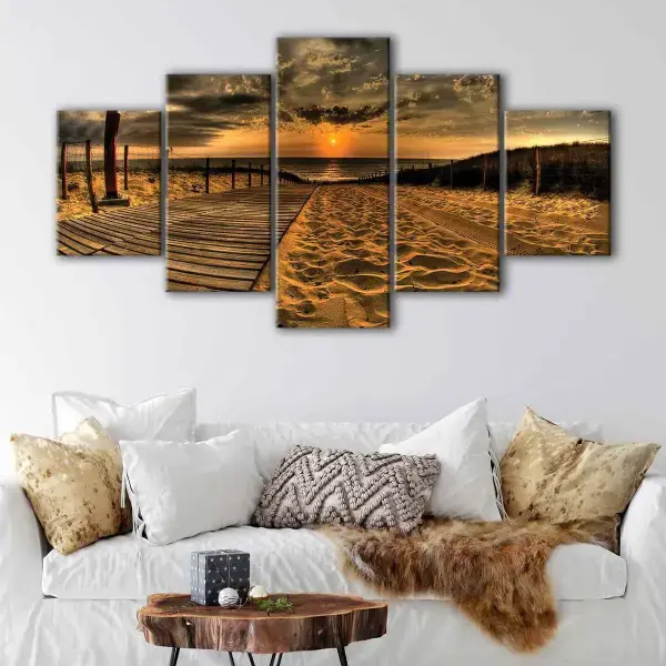 Sea Sunset canvas art