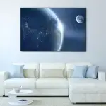 Planet Earth canvas art - Image 2