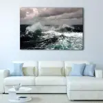 Ocean Storm canvas art - Image 2