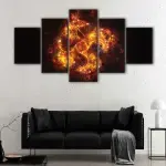 Fireball canvas art - Image 4