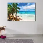 Caribbean Beach canvas art - Image 3