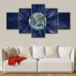 Electric Earth canvas art - Image 4
