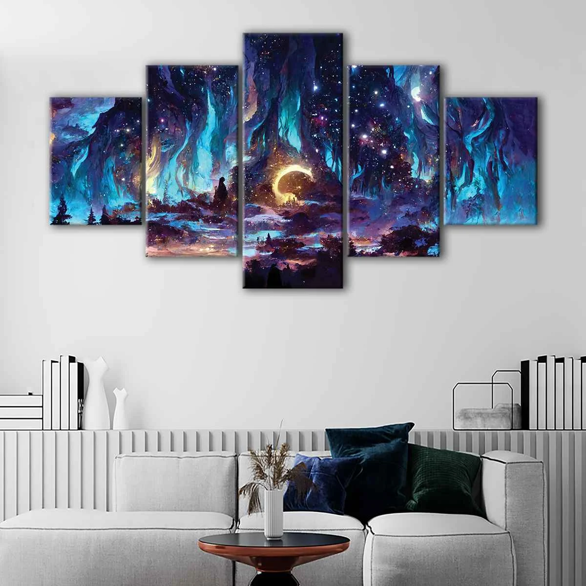 Cosmic Ocean canvas art