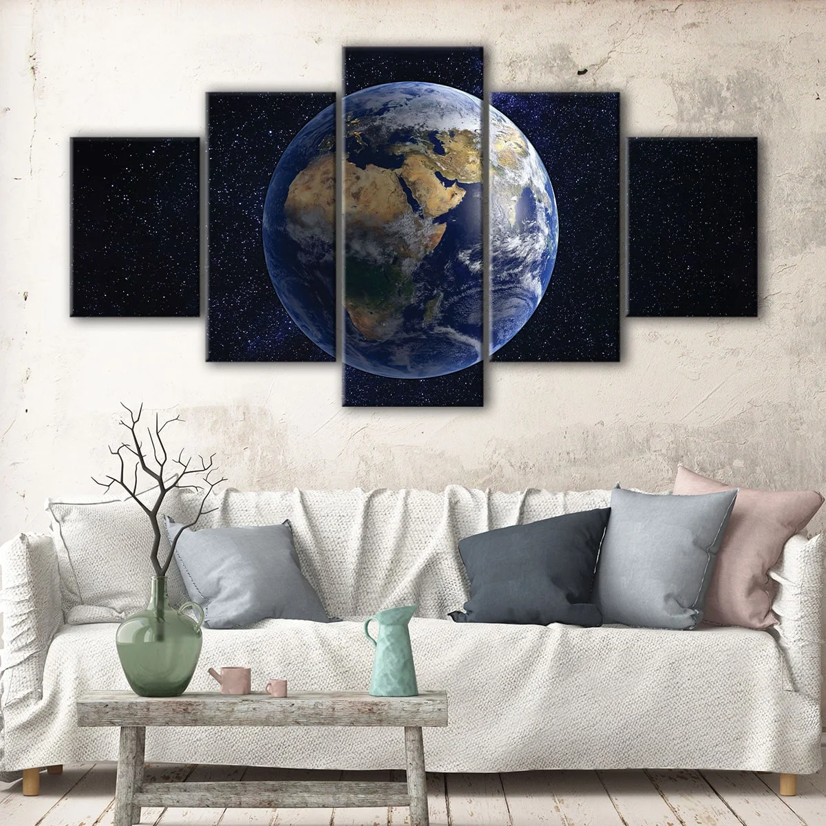 Earth Under Stars canvas art