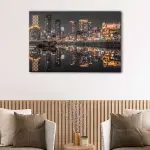 Hong Kong by Night canvas art - Image 2