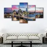 Tower Bridge View canvas art - Image 4