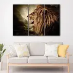 Roaring Lion canvas art - Image 3