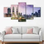 Kuala Lumpur Skyline canvas art - Image 4