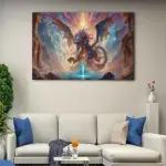 Furious Dragon canvas art - Image 2