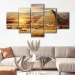 Pyramid Landscape canvas art - Image 4