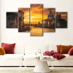 Venice Sunrise canvas art - Image 3