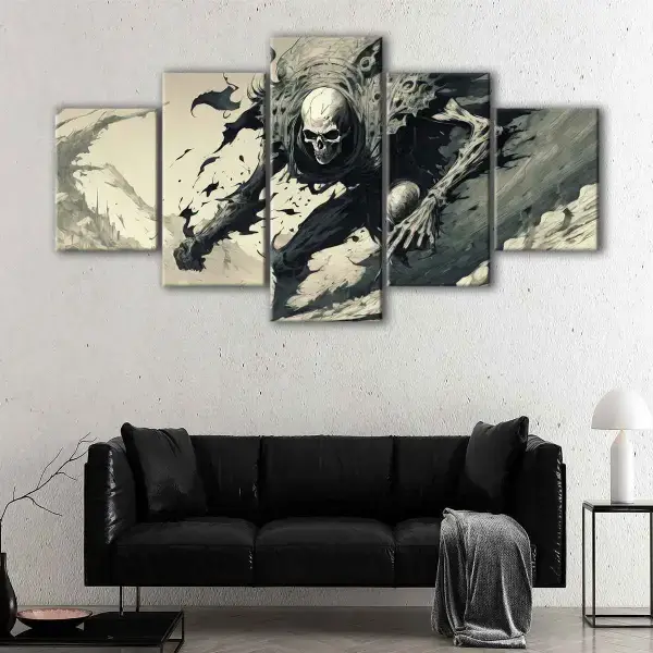 The Shadow Of Death canvas art