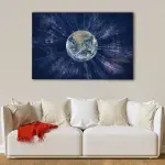 Electric Earth canvas art - Image 2