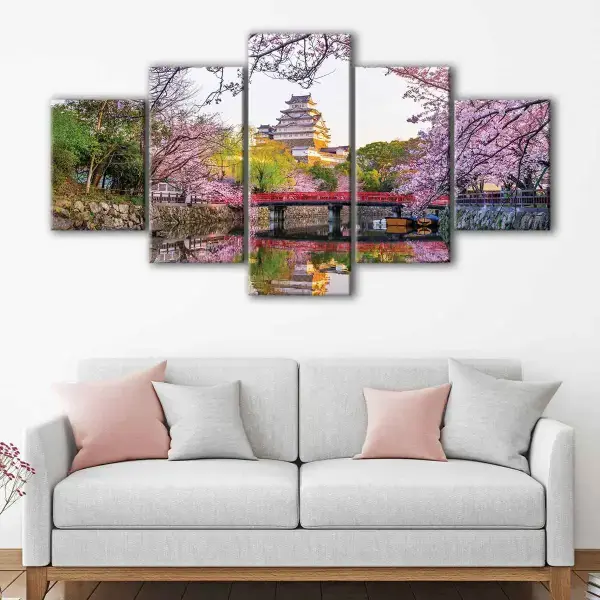 Himeji Castle canvas art
