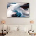 Blue Clouds canvas art - Image 2