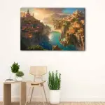 Ancient City canvas art - Image 2