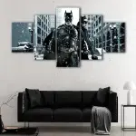 Batman and Catwoman canvas art