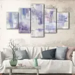 Purple Illusion canvas art