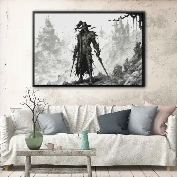 The Evil Hunter canvas art