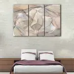 Neutral Marble canvas art - Image 3