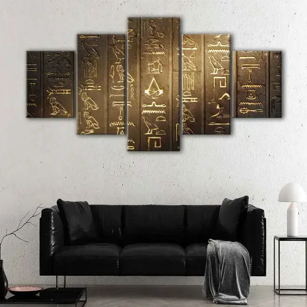 Egyptian Hieroglyphs canvas art