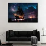 Sailing In The Storm canvas art - Image 3