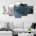 Contemporary Abstract canvas art - Image 4
