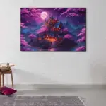 Enchanted Fortress canvas art - Image 2