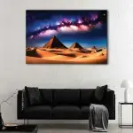 Pyramids In The Desert canvas art - Image 2