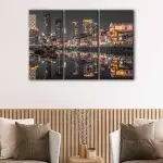 Hong Kong by Night canvas art - Image 3