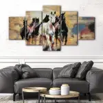 Arabian Horses canvas art - Image 4