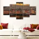 Old Port of Maassluis canvas art - Image 4