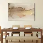 Neutral Gold canvas art - Image 2