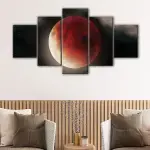 Blood Moon canvas art - Image 4