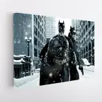 Batman and Catwoman canvas art - Image 2