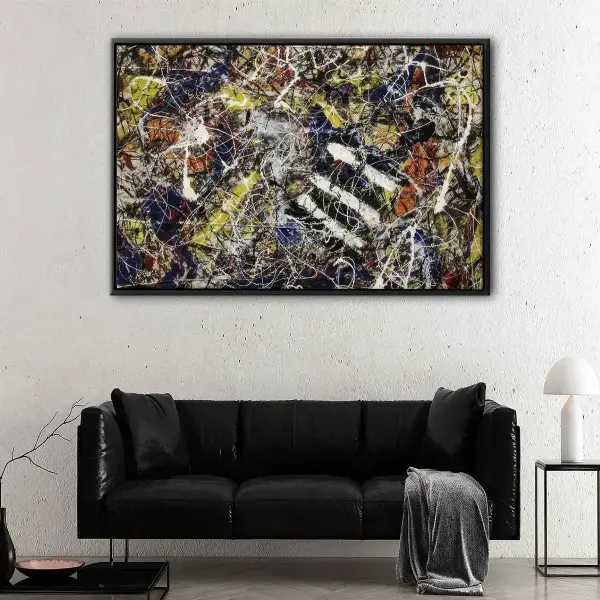 Number 17A canvas art