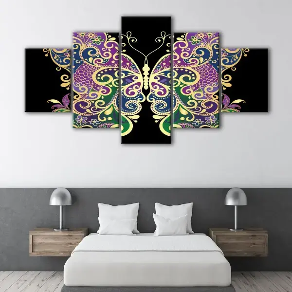 Rainbow Butterfly canvas art